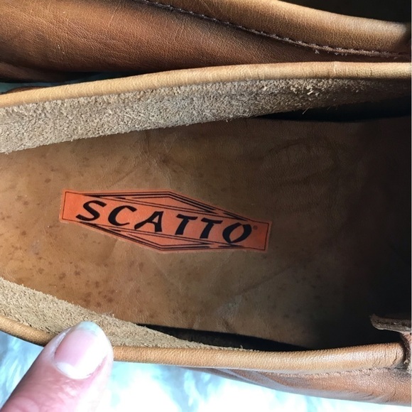 SCATTO tan leather men’s loafers. Brand new. - Picture 5 of 6